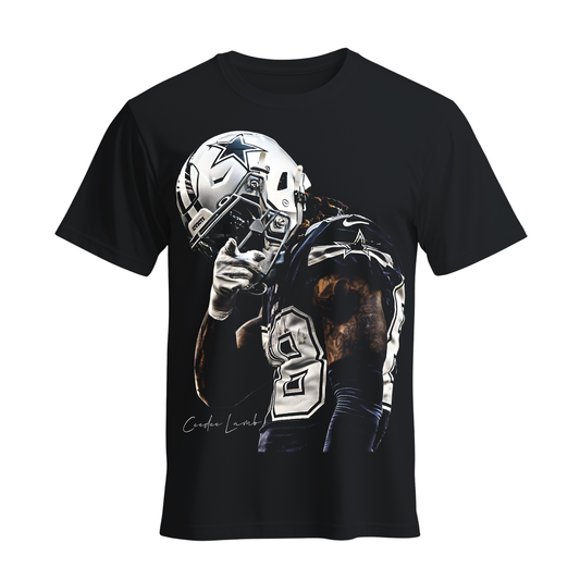 CeeDee Lamb Retro Print